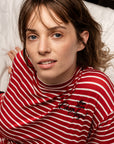 Unisex Long Sleeve Striped Tee
